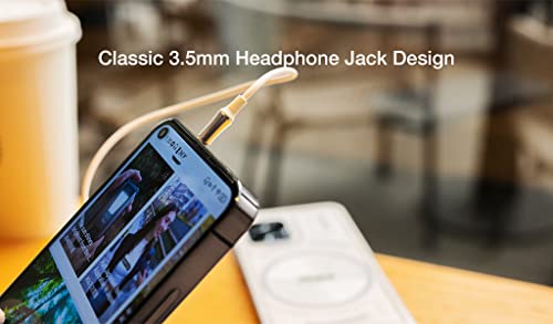 Unihertz Luna, Android 12 Smartphone, 6.81" full screen, 8GB+256GB, 108MP+32MP+20MP Night Vision Camera, 5000mAh Battery, 4G Dual SIM, NFC/GPS (White)