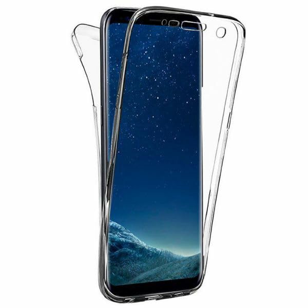 Funda Carcasa 360º para Huawei P20 4G, 360 Grados Gel TPU Resistente Full Body Delantera y Trasera Doble Cara Completa Entera Transparente FTST
