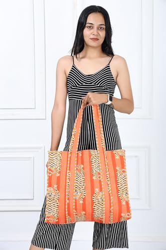 Bolso Tote de Algodón para Mujer, Reutilizable y Lavable miniatura 5