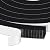 Trisiki Upgraded Strong Adhesive Foam Tape Weather Stripping, Soundproof Doors and Windows Insulation for Sliding Door, AC, Pipe Cooling, Furniture Protective Gasket Tape(1/2 in x 1/2 in x 13Ft)