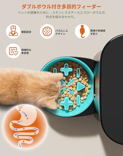 HONEYGUARDIAN ペット用自動給餌器 A23WB の商品画像 1