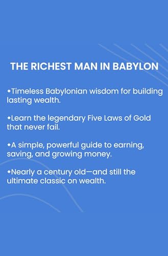 THE RICHEST MAN IN BABYLON