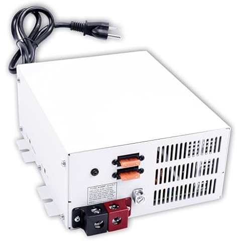 YiYou PM3-60-amp RV Converter | 60 Amp | 12V Power Converter | 110Vac to 12Vdc | Lithium Compatible | Fully Adjustable Output from 13V to 16.5V Cover