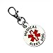 SERVICE DOG MEDICAL ALERT 1.25 inch Aluminum Dog Tag