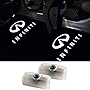 LED Car Logo Lights Ghost Light Door Light Projector Welcome Accessories Emblem Lamp For Compatible FX37 FX50 G37 G25 Q50 Q60 M25 M35 M37 EX25 EX35 EX37 QX50 QX56 QX70 QX80 FX G M EX (2 Pack)