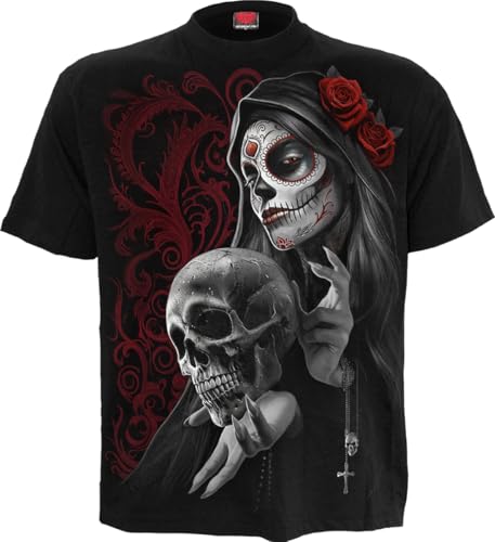 Spiral Love is Dead t-shirt homme regular noir idéal pour les concerts de metal