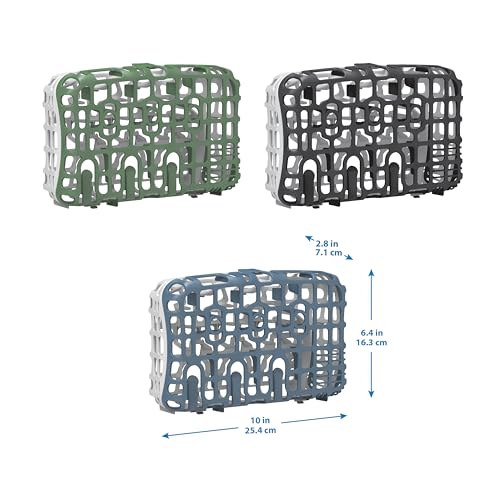 image for Dr. Brown's Dishwasher Basket for Small Baby Bottle Parts, Pacifiers, 