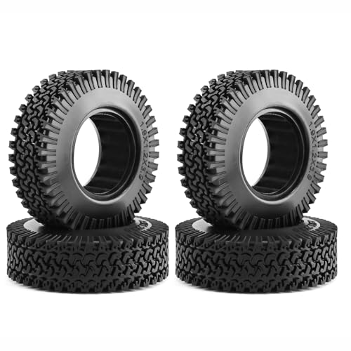 1/10 RCロッククローラー アルミ合金 1.9インチ ビードロックホイールリム Axial SCX10 Rr10 Wraith 90048 90018 TRX4 D90 RCカーパーツ用 4個(4Pcs A-002)