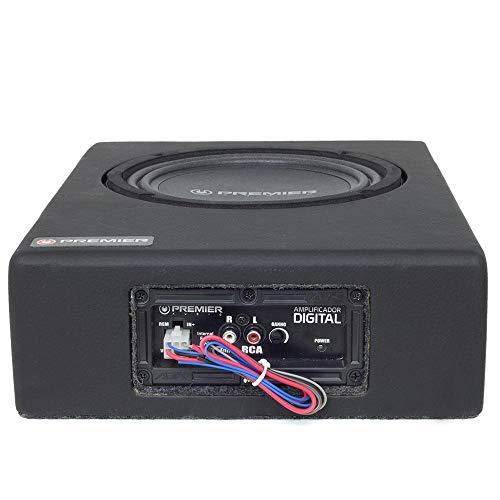 Caixa Amplificada Ativa Slim Selada Premier Audio com 1 Subwoofer 8