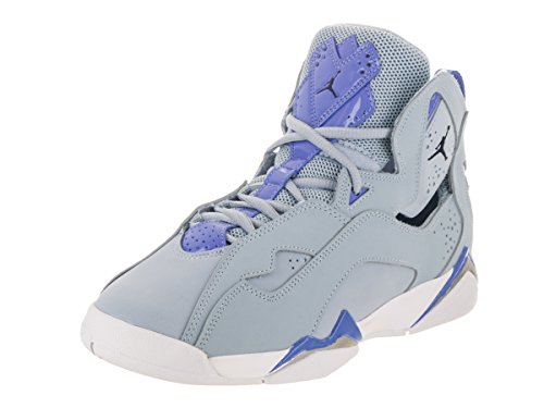 Jordan Nike Kids True Flight GG Lt Armory Blue/Midnight Navy Basketball Shoe 9 Kids US