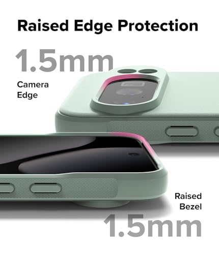 Image of Ringke Onyx for Google Pixel 10 Pro XL Case [Feels Good in The Hand] Oil & Dirt Resistant, Enhanced Camera Lens Protection, Comfortable Grip, Non-Slip, Lightweight Cover - Mint