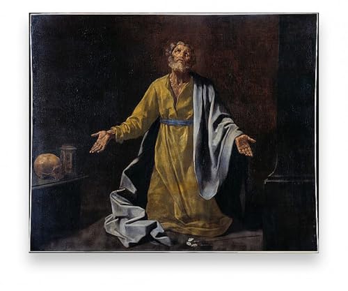 Tableaux Toile Simone Cantarini décoration murale 60x90cm poster image d'art