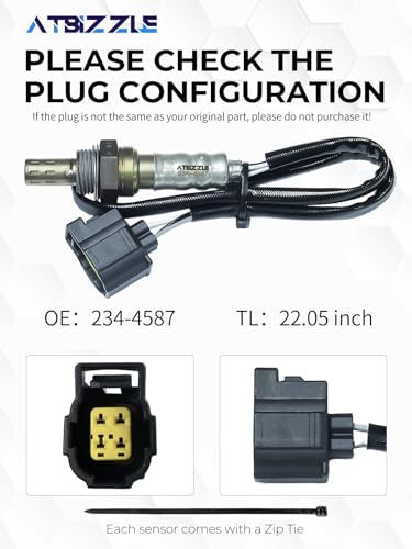 Sensor de Oxígeno O2 Pack 4 piezas para Chrysler y Dodge miniatura 2
