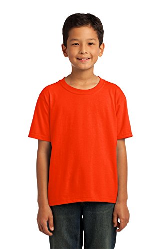 T-shirt Fruit of the Loom Garçon en coton uni pour enfant
