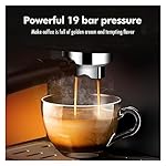 QJRGUY Bar Espresso Coffee Maker Machine with Milk Frother for, Latte and Mocha, Cappuccino, 1372-1633 W - Image 6