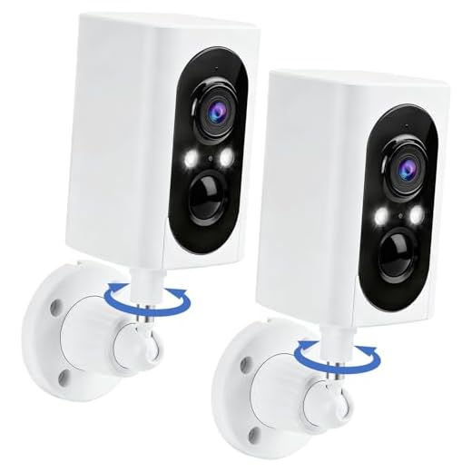 Wireless Outdoor Security Cameras (2-Pack)
