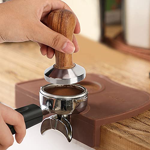 Mango de madera para cocina, base de acero inoxidable, polvo de café, prensa, martillo, herramienta de manipulación - Imagen 6