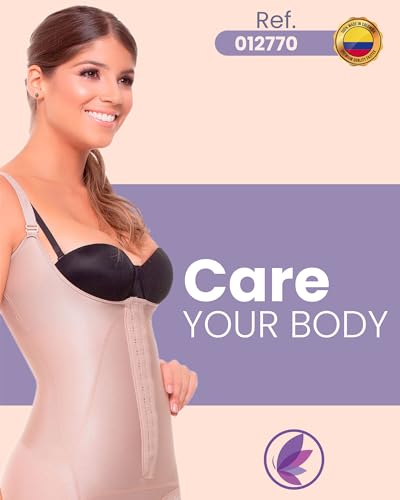 Image of Fajitex Fajas Colombianas Reductoras y Moldeadoras High Compression Garments After Liposuction Full Bodysuit 022770 037770