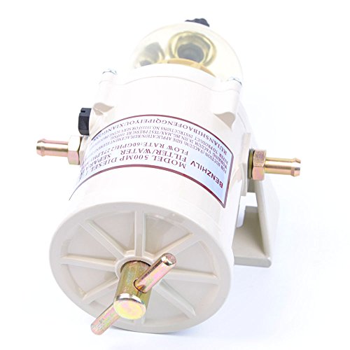 500Fg 500Mp 500Fh Diesel Fuel Filter Water Separator Flow Rate 60 Gph Marine Boat #TOP7