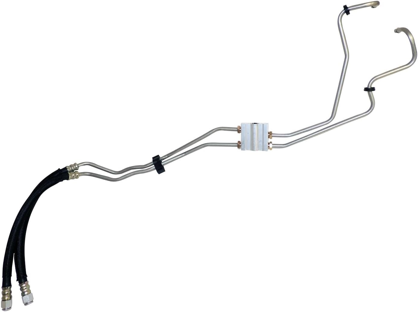 Crown - Transmission Cooler Hose Set (55037841AK), Black