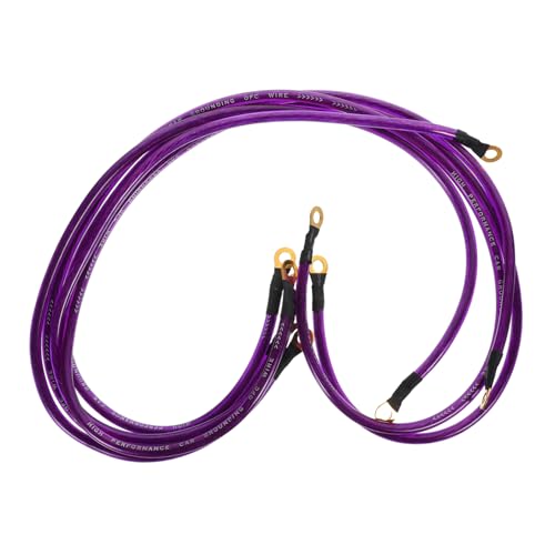 ETHZZLE 5個 オーディオケーブル スピーカー用ケーブル オーディオスピーカーケーブル speaker cable audio cable カースピーカーケーブル オーディオアクセサリ