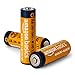AmazonBasics 48 Pack AA High-Performance Alkaline Batteries, 10-Year Shelf Life, Easy to Open Value Pack
