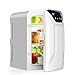 YUTGMasst Mini Refrigerador Portátil/Pequeña Nevera,Congelador Cosmético con Tres Pisos- 16 litros, para Maquillaje Y Cuidado La Piel, Sala, Automóvil Bar Refrigerador Silencioso (12V/110/220V)