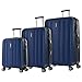 Produktbild Eminent Koffer-Set Kapstadt V EXP 3-teilig 1x Handgepäck Koffer Gr. S 1x Koffer Hartschale Größe M + L Erweiterbar Anti-Kratz-Hartschake 4 Doppelrollen 360° TSA Schloss Blau