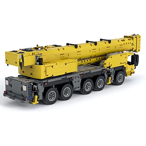 LUWEI Technik Grove GMK5250L Kranbausatz 4190 Stück 1:20 2.4G 5-Brücken-Mobilkranmodell mit 8 Motoren Kompatibel mit… – Bild 4