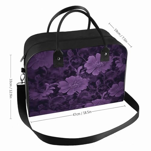 Maletín Morado Ligero para Laptop con Correa Ajustable miniatura 2