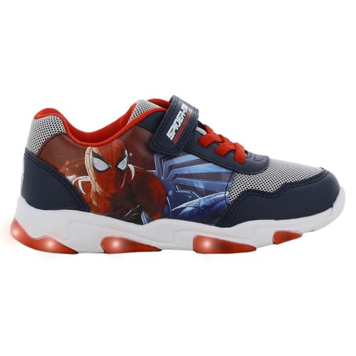 Leomil Spiderman Blinkschuhe Jungen Spiderman Schuhe Kinder 32,...