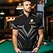 Custom Yin and Yang 8 Ball & 9 Ball Billiard Shirts for Men Women Funny Billiard Jerseys Billiard League Polo & 1/4 Zip (US, Alpha, Small, 5X-Large, Regular, Regular, Men Quarter Zip)