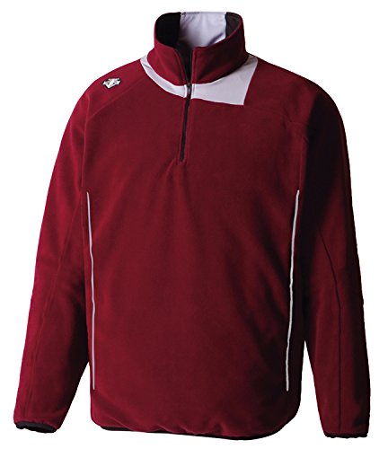 DESCENTE(デサント) 野球 ジュニア フリースジャケット DBX-2460JB Dエンジ×シルバー(DENG) 140