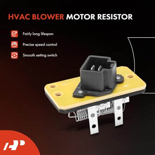 Image of A-Premium Front HVAC Heater Blower Motor and Resistor Compatible with Ford F-150 1997-2003, F-150 Heritage 2004, F-250 1997-1999, Expedition 1997-2002, with Fan Cage, 2-PC Set, Replace# 4L3Z19A706AA