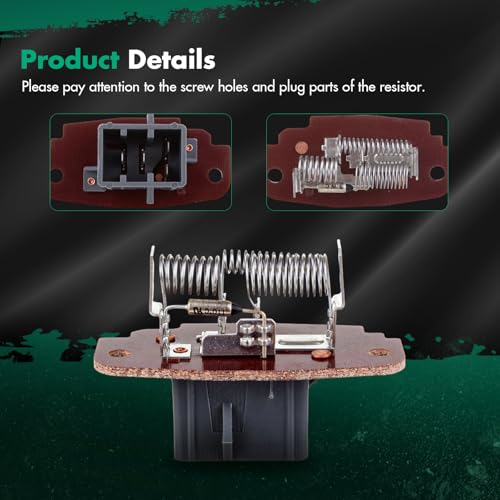 Image of SCITOO Air Conditioning Heater Fan HVAC Blower Motor Resistor Regulator fit for 1995-2003 for Ford Explorer /2001-2005 for Ford Explorer Sport Trac /1995-2011 for Ford for Ranger