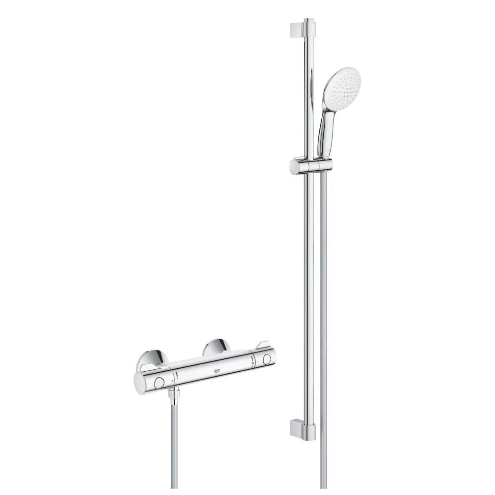 GROHE Grohtherm 800 Thermostat- Brausebatterie 1/2 mit Brause