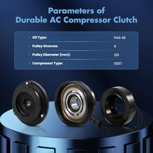 Image of ECCPP A /C Compressor Clutch 2005-2008 Fit for Chrysler 300 5.7L AC Clutch
