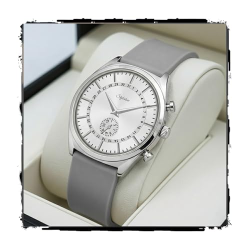 Image of styledose Men's Watch Analog Quartz with Chronograph & Silicone Strap -Casual & Formal Wrist Watch for Men