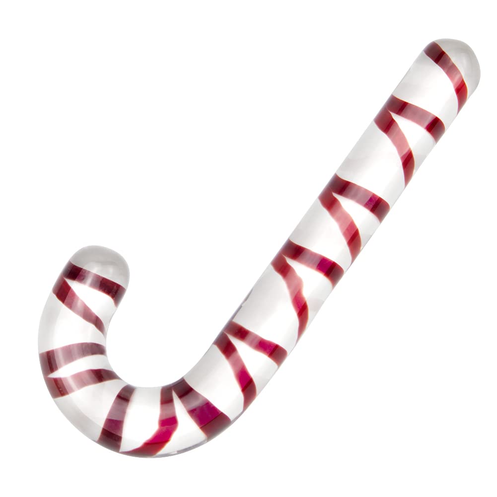Godemichet En Verre Cristal 19 Cm Avec Effet Spirale - Dilatateur Pour Point G Ou Anal