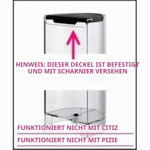 Nespresso Pro NES93449 Wassertank, Kunststoff, 1 cm³ – Ansicht 5