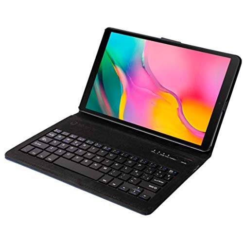 Clavier Bluetooth avec coque support Silver HT pour Galaxy Tab A 10.1