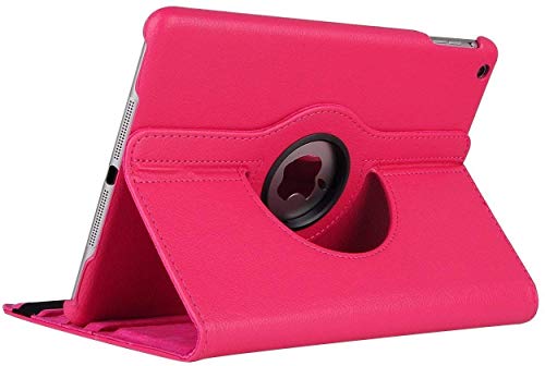 Image of Mcart Premium Flip Air 2 Case for Apple ipad air 2 Covers 9.7 Inch for Apple iPad Air 2 Model. A1566, A1567 ipad 6 (Dark Pink)