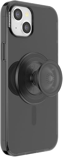 Miniatura 2 de PopSockets Funda para iPhone 15 Plus con agarre redondo para teléfono compatible con MagSafe, funda para iPhone 15 Plus, compatible con carga