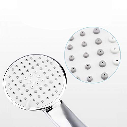 Pommeau de douche anti manque de pression avec flexible et support - 8