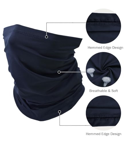 Image of Fishing Neck Gaiter, Sun Protection Face Mask, Cooling Neck Shield Scarf Cycling Balaclava Bandana for Men and Women