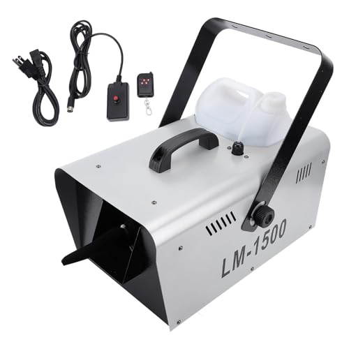 Máquina de nieve Fockety con control remoto, generador de nieve falsa de 1500 W para interiores y exteriores, ideal para fiestas navideñas, bodas y eventos (enchufe estadounidense, 100-240 V) miniatura 6