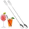 N+A Bakiauli roestvrijstalen roerlepel, praktische corrosiebestendige barlepel voor gemengde cocktails