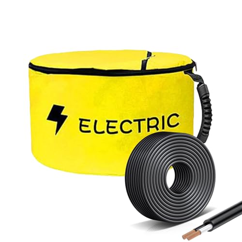 Fyrdyn Stockage De Tuyau D'Évacuation Pour Camping-Car | Tuyaux Sacs De Stockage Imperméables Pour Véhicule Récreatif | Conteneur Portable À Double Fermeture Éclair Pour Outils Câbles Électriques Eaux