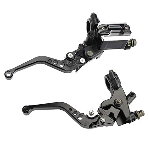 #N/A 2 peças 22 mm embreagem freio motocicleta liga de alumínio universal