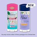 Nair Glide On Hair Removal Cream, Arm, Leg, and Bikini Hair Remover, Depilatory Cream, 3.3 Oz Stick - Image 2